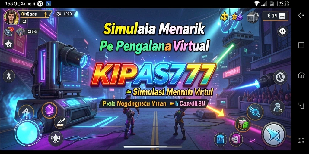 Tampilan utama gameplay KIPAS777 yang menarik dan interaktif.