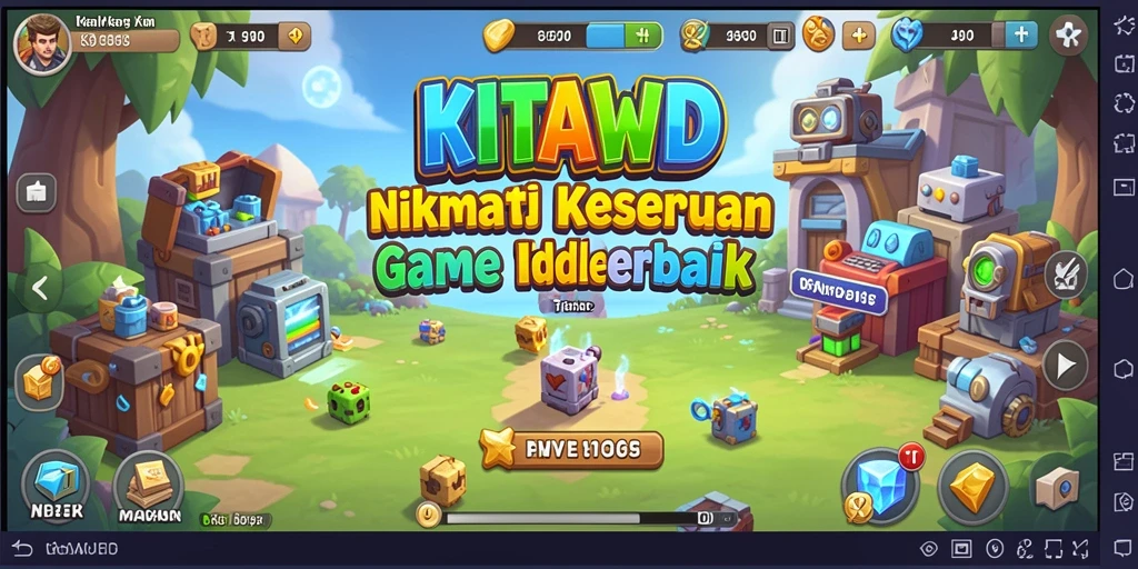 Tampilan gameplay KITAWD yang menarik dan interaktif.