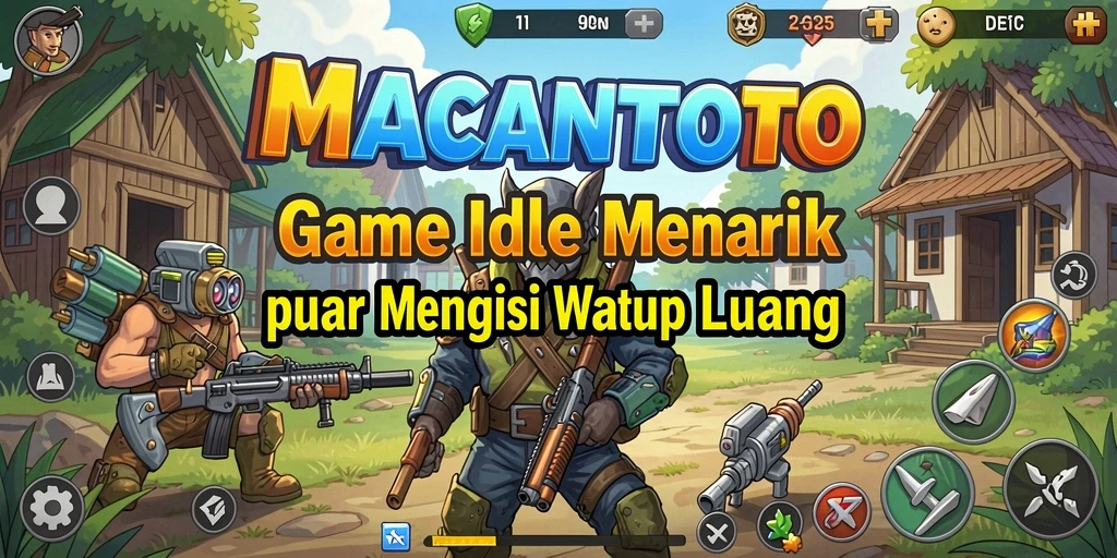 Screenshot utama menampilkan gameplay santai dan menarik dari MACANTOTO.