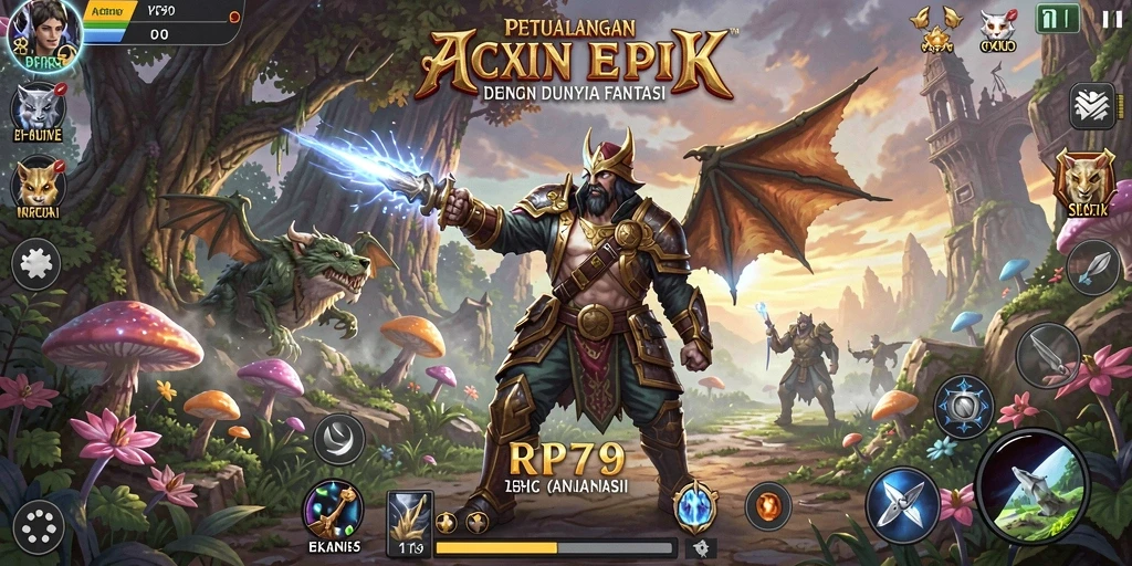 Gameplay intens dengan karakter yang dapat disesuaikan di RP79.
