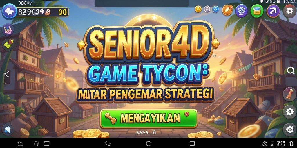 Tampilan screenshot game SENIOR4D yang menampilkan keseruan gameplay Tycoon.