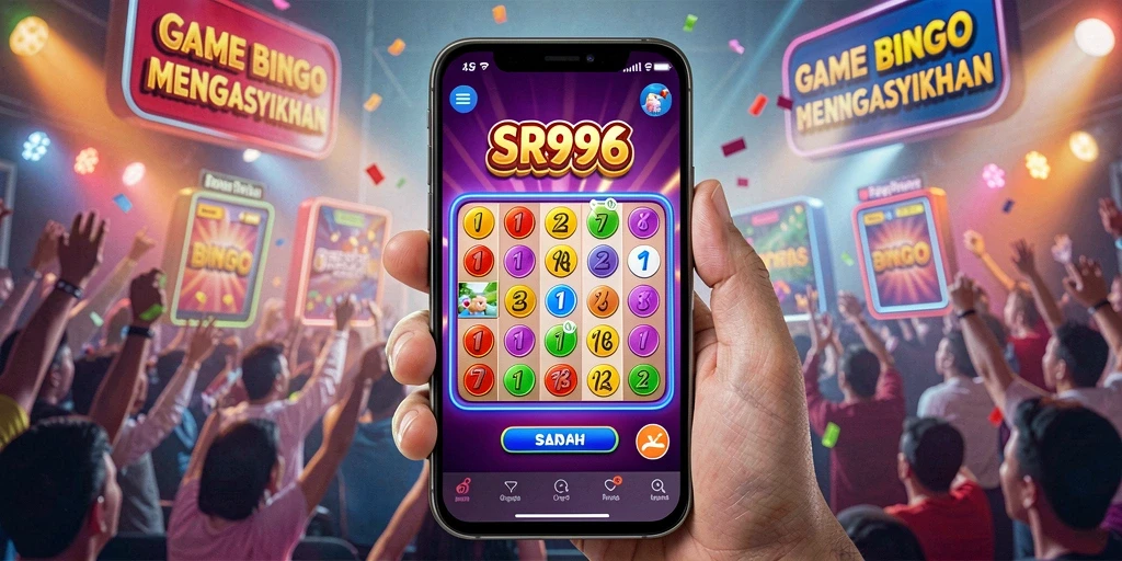 Screenshot gameplay seru Bingo di SR996.