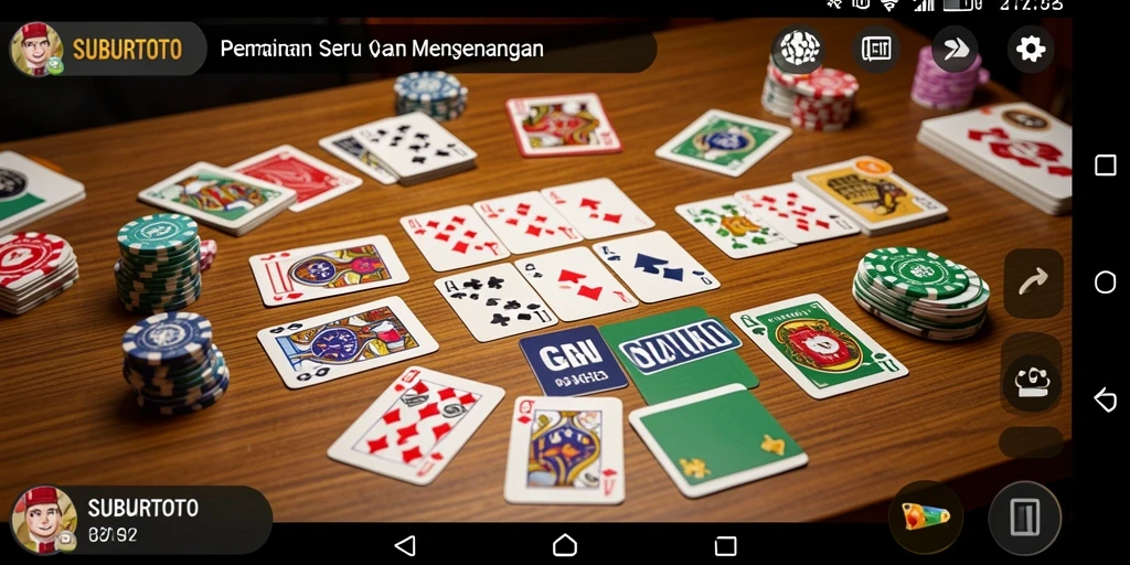 Tampilan gameplay yang seru dari SUBURTOTO dalam permainan Gaple.