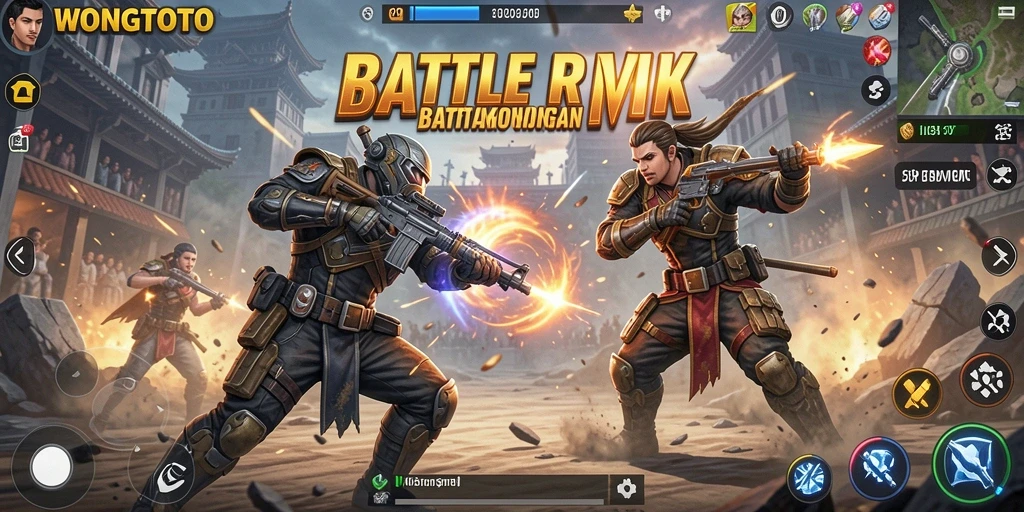 Tampilkan momen mendebarkan dalam pertarungan Battle Royale
